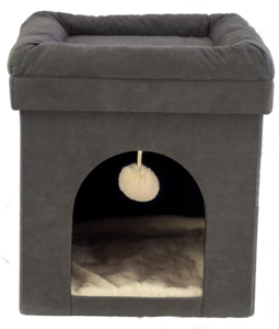 Cat In a Box Covered Cat Bed Enclosure Snug and Cosy Pets Snug and Cosy Pets