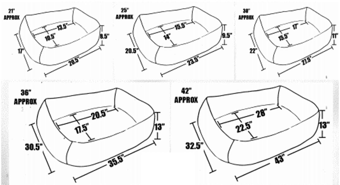 Snug and Cosy Polka Dot Rectangular Pet Bed Garden Furniture Shop