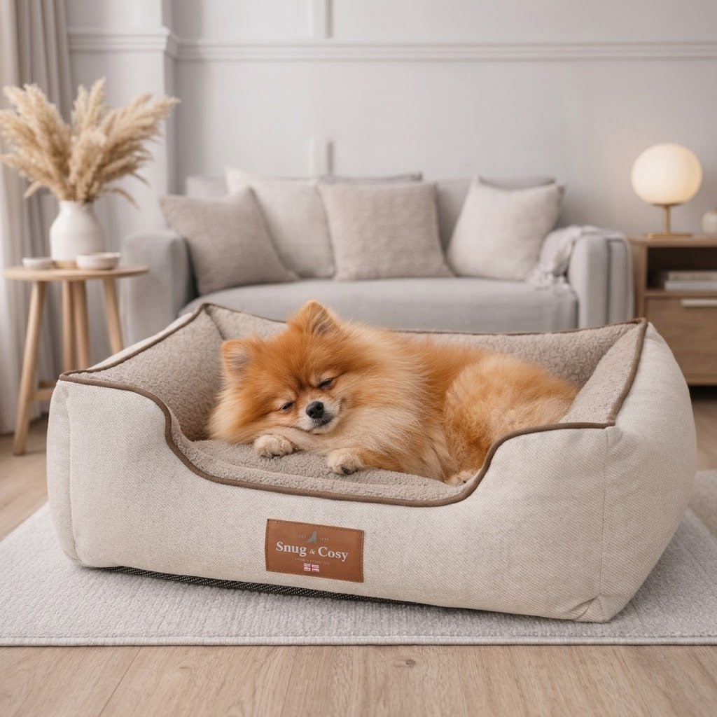 Heritage Tweed Dog Bed – Replacement Cover Only - Dog Bed for dogs Snug and Cosy Pets