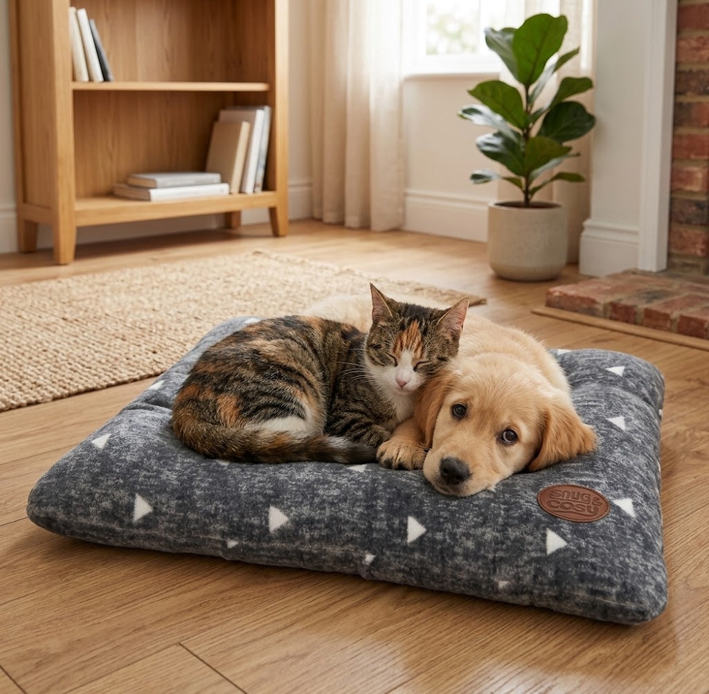 Sparkle Plush Lounger - Cat Beds for dogs Snug and Cosy Pets