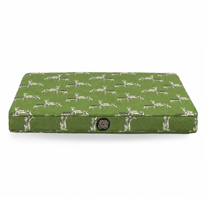 Memory Foam Lounger - Sage Deer (Cover Only) - for dogs Snug and Cosy Pets