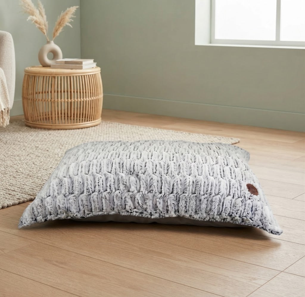 Novara Faux Suede Dog Lounger Cover Only Removable – Elevate Your Pet's Comfort - Dog Bed Cover for dogs Snug and Cosy Pets