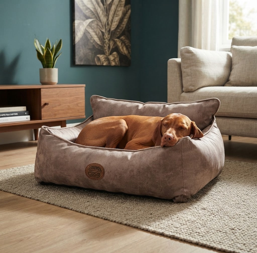 Windsor Square Dog Bed - Cover Only - for dogs Snug and Cosy Pets