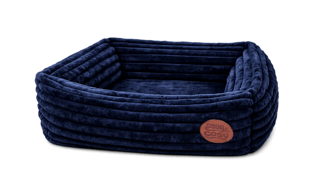 Alaska Faux Fur Dog Bed - UK Made - Dog Beds for dogs Snug and Cosy Pets
