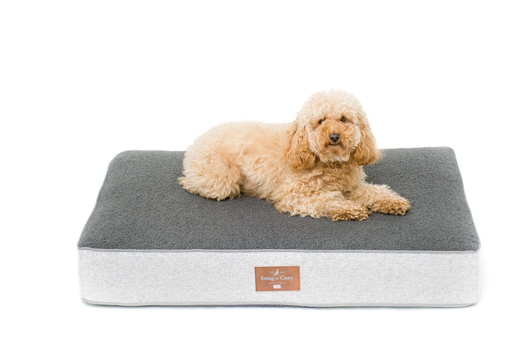 Heritage Tweed Orthopaedic Dog Pet Lounger - Dog Bed for dogs Snug and Cosy Pets
