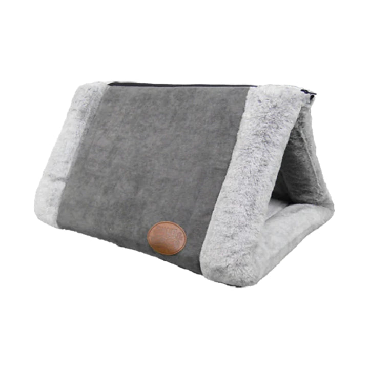 Luxury Grey Cat Igloo Bed / Mat