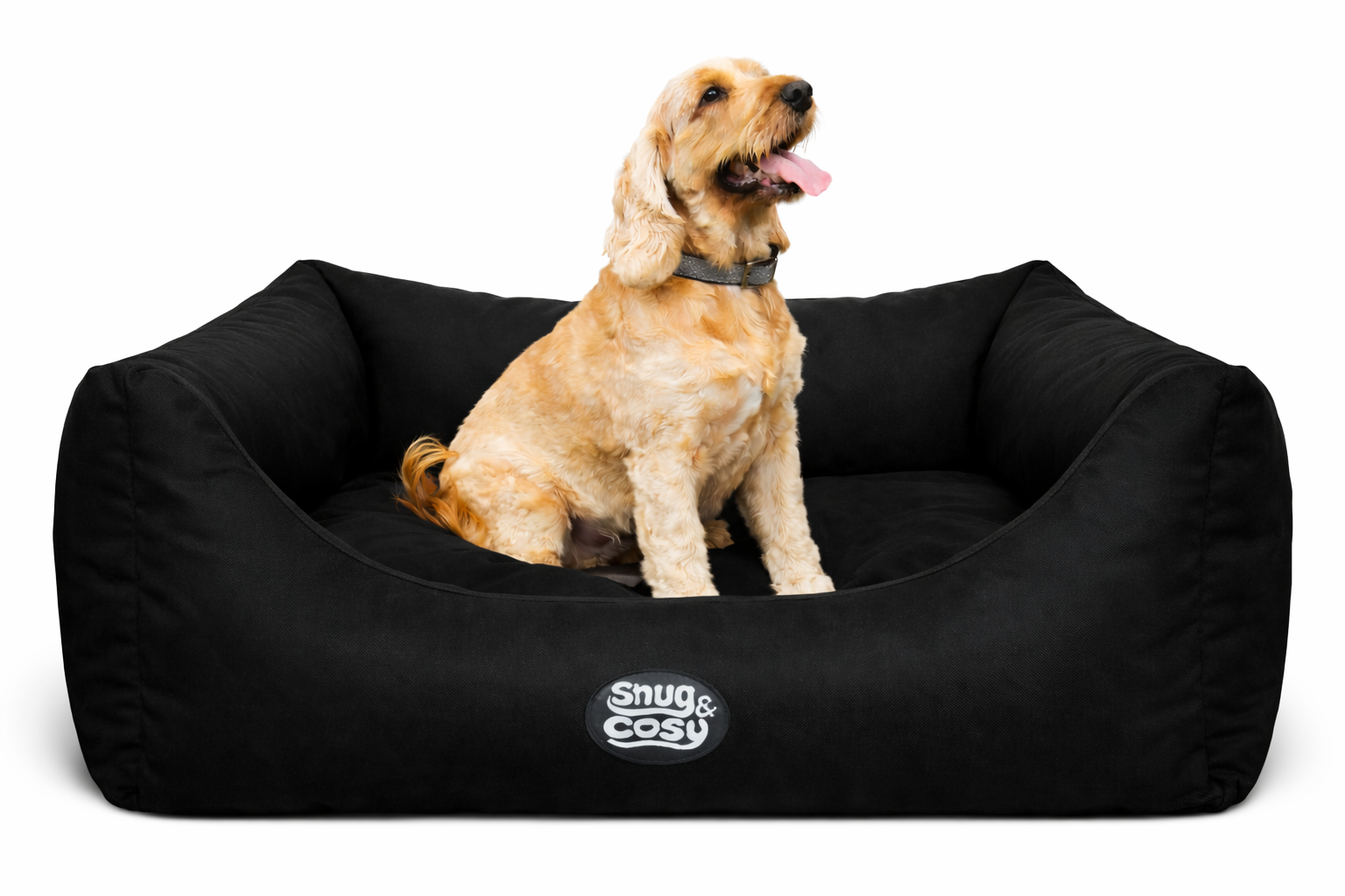Pescara Waterproof Dog Pet Bed Gnaw-Resistant for Chewers - Dog Bed for dogs Snug and Cosy Pets