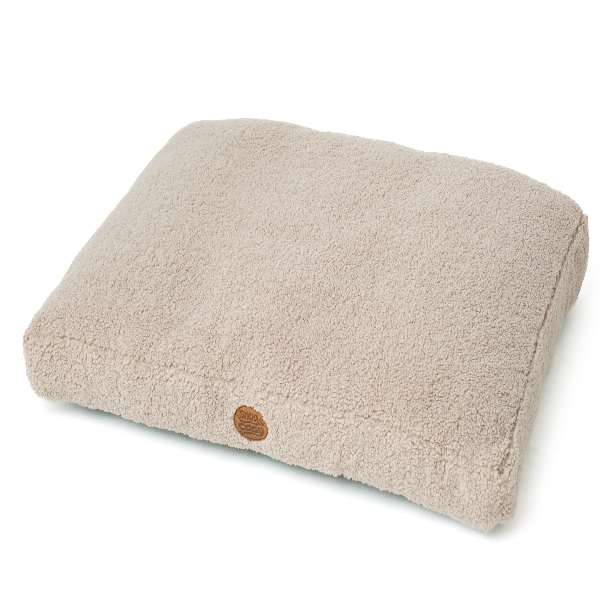 Teddy Boucle Luxurious Dog Lounger