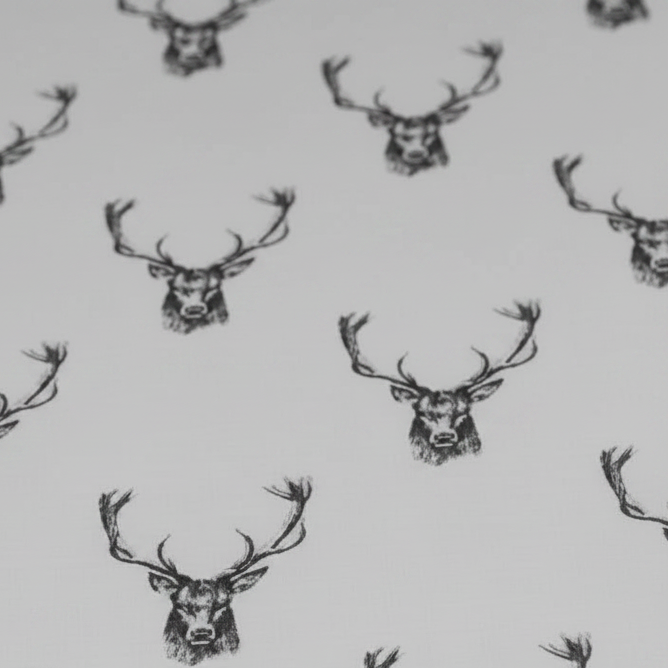 Stag Print Dog Lounger - for dogs Snug and Cosy Pets