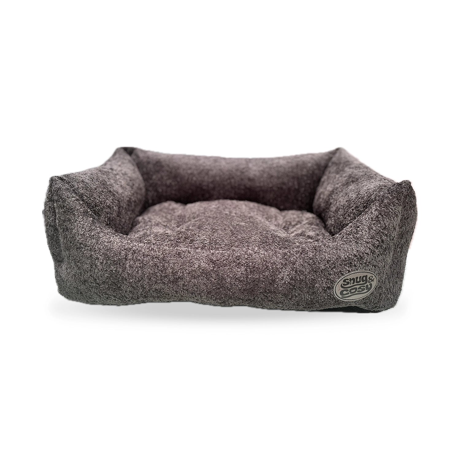 Teddy Boucle Plush Dog Bed