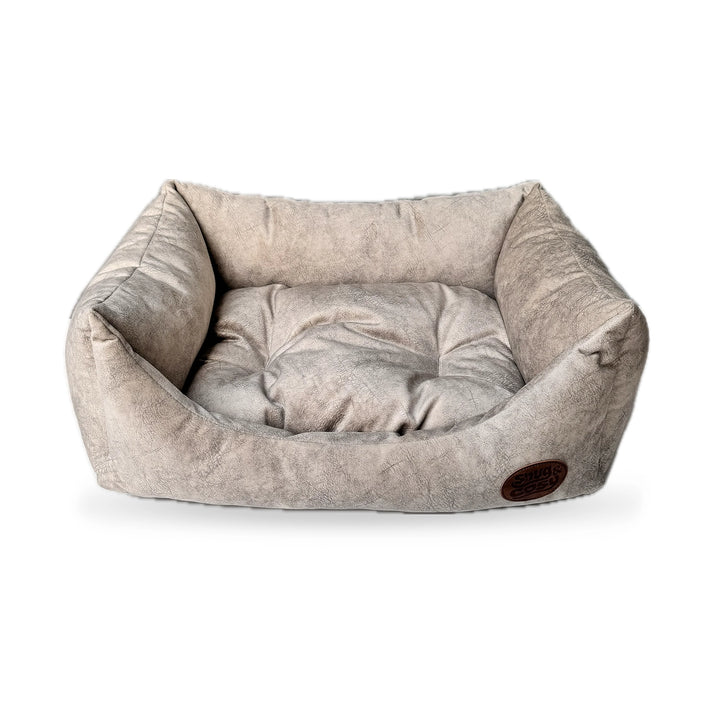 Velour Dog Bed