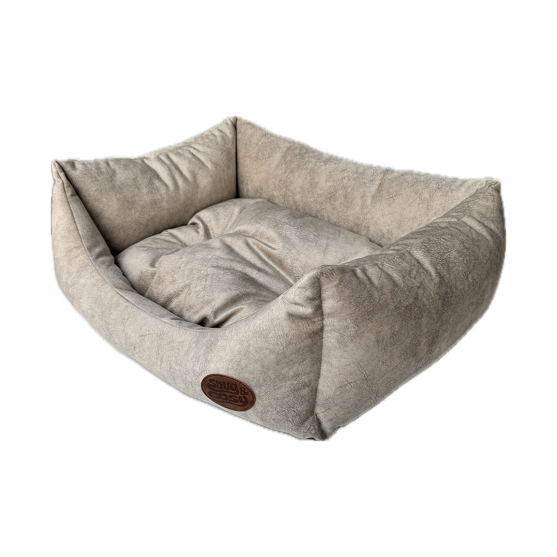 Velour Dog Bed