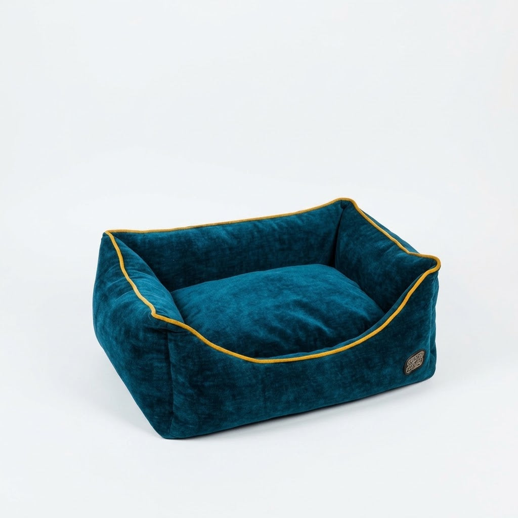 Chelsea Reversible Rectangle Dog Pet Bed – Luxury & Comfort for Your Pup - Dog Bed for dogs Snug and Cosy Pets