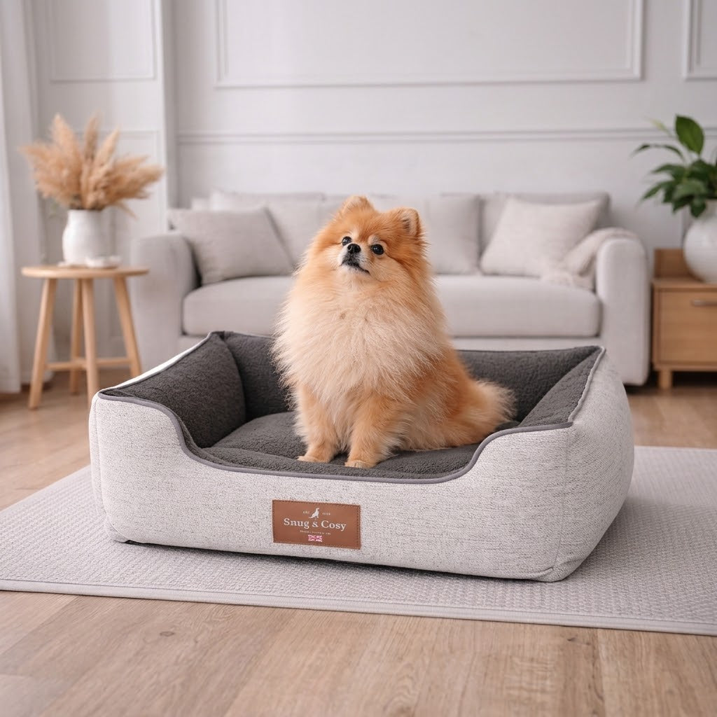 Heritage Tweed Dog Bed – Replacement Cover Only - Dog Bed for dogs Snug and Cosy Pets