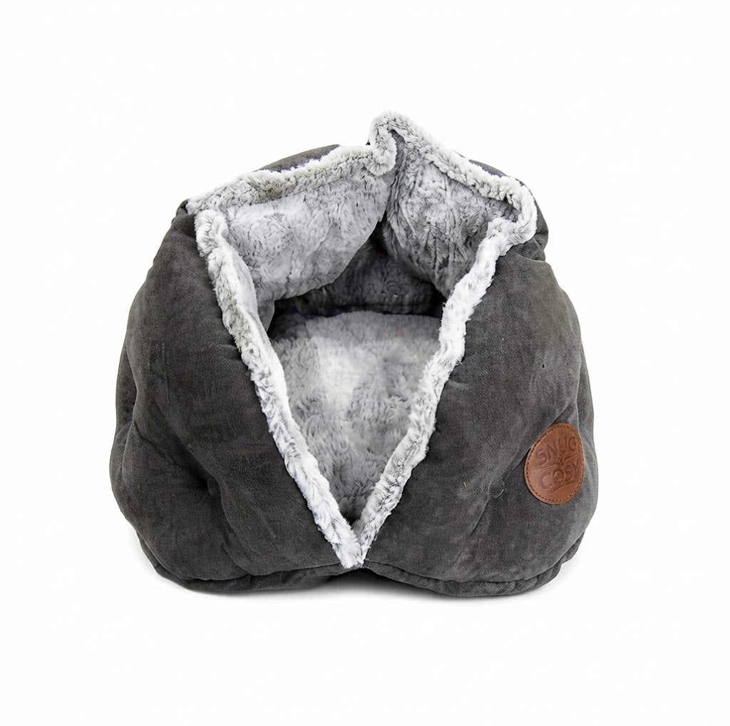 The Cocoon Shell Cat Bed - Cat Beds for dogs Snug and Cosy Pets