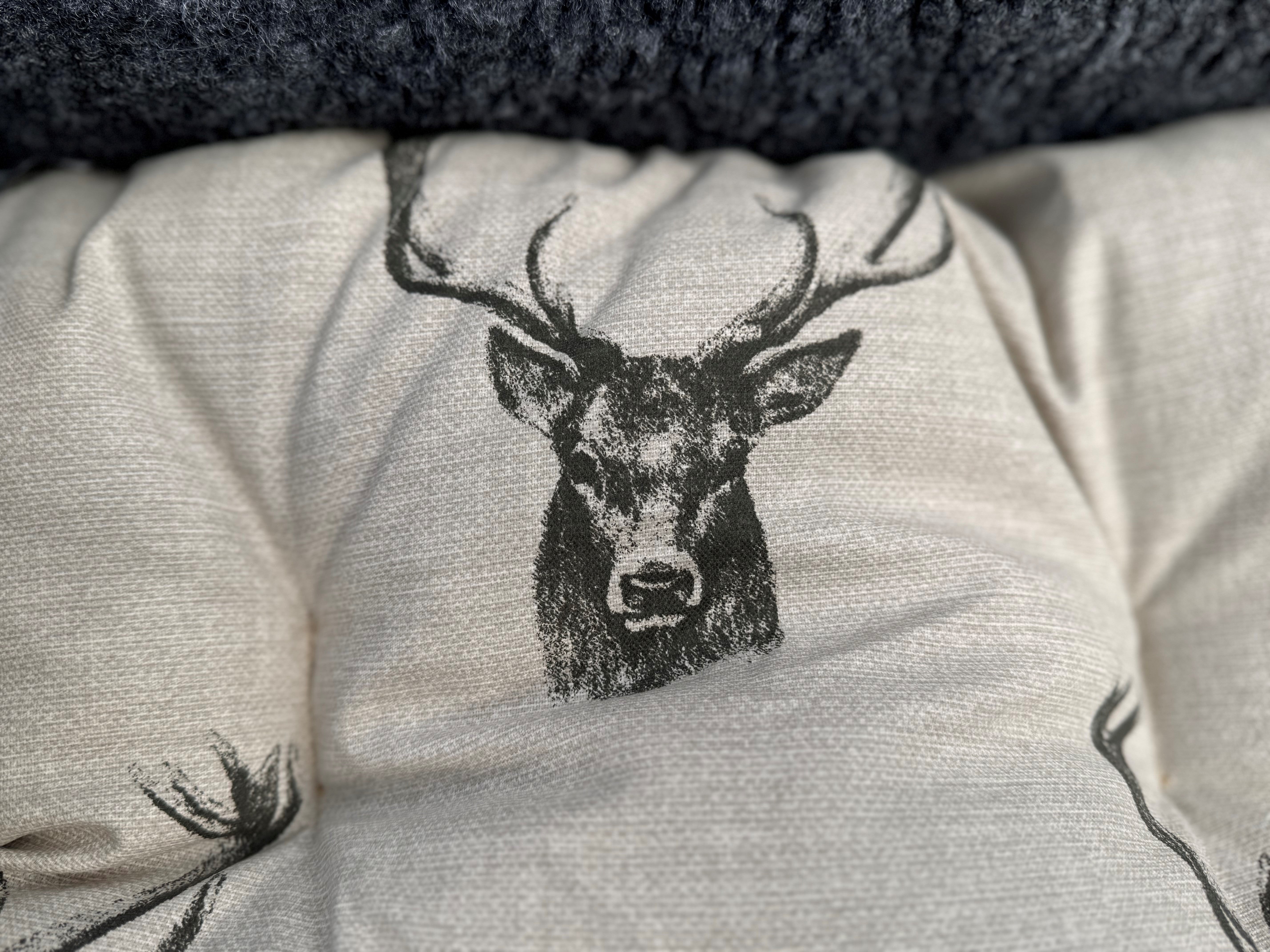 Stylish Stag Dog Bed