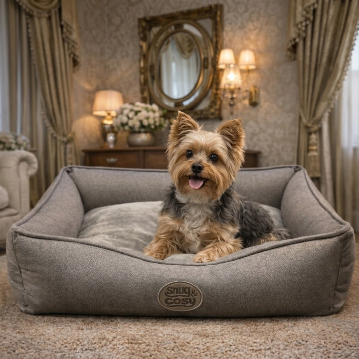 Charlie Dog Pet Bed – Luxurious Velvet Design for Ultimate Comfort - Dog Bed for dogs Snug and Cosy Pets