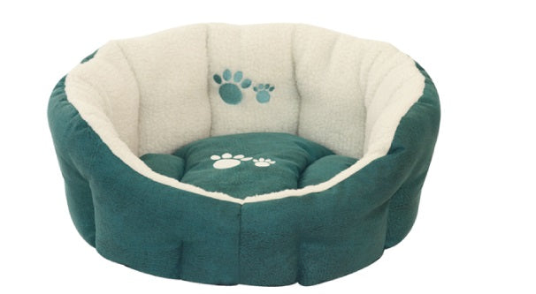 Pisa Oval bed Turquoise