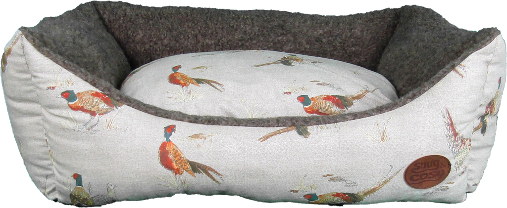 Snug and Cosy Nature collection Rectangular - Pheasant print