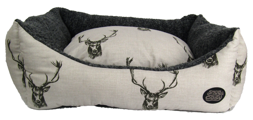 Snug and Cosy Nature collection Rectangular -Stag print